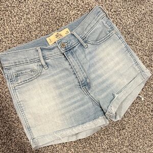 Hollister Light Wash Jean Shorts